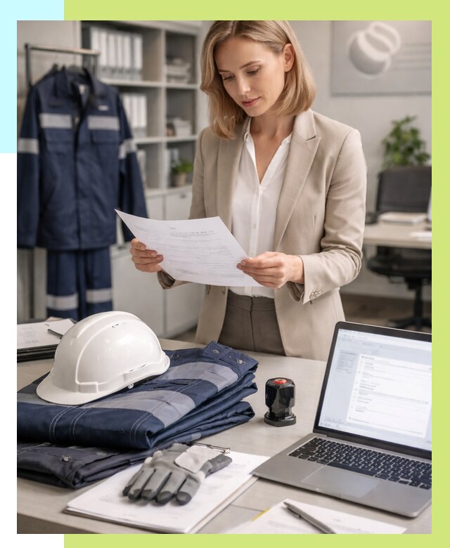 Сертификация спецодежды в Сосновоборске от 7242 р. | Алешин-Ссб