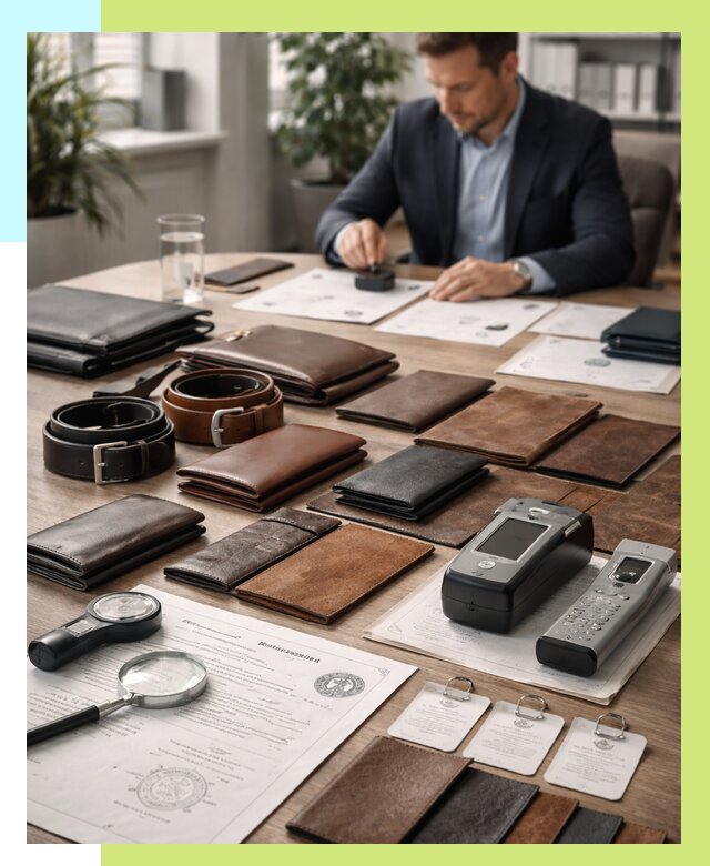 Сертификация кожаных изделий в Сосновоборске от 12414 р. | Алешин-Ссб