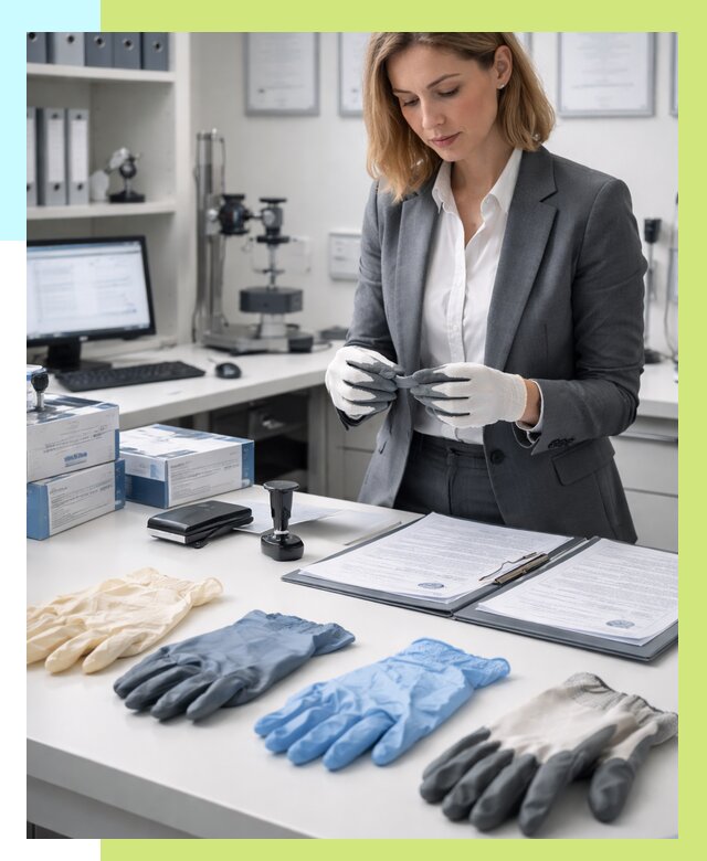 Сертификация перчаток в Сосновоборске от 8793 р. | Алешин-Ссб