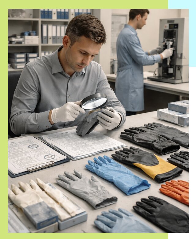 Сертификация перчаток и средств защиты продукции в Сосновоборске