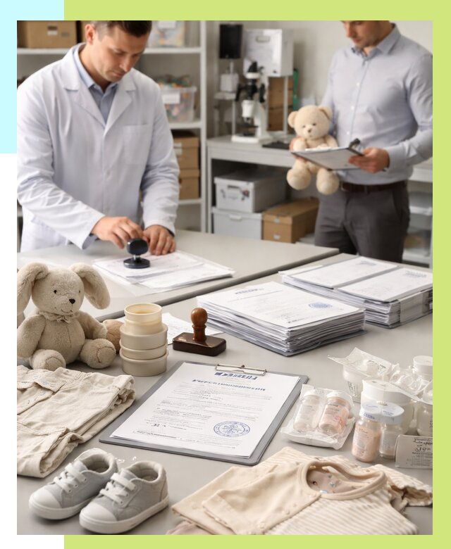 Сертификация детских товаров в Сосновоборске от 15518 р. | Алешин-Ссб