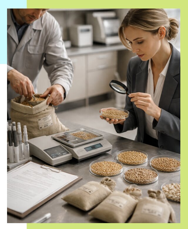 Сертификация зерна в Сосновоборске по цене от 15518 р. | Алешин-Ссб