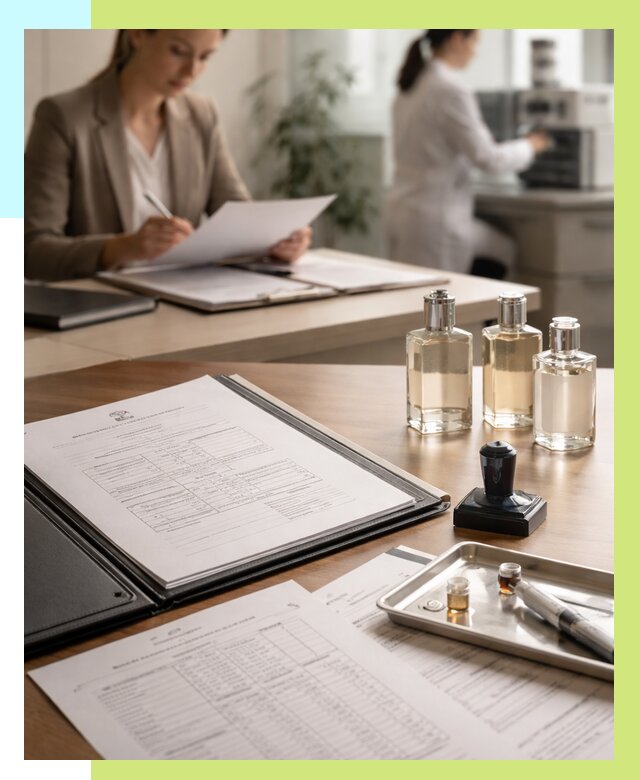 Сертификация парфюмерии в Сосновоборске от 15518 р. | Алешин-Ссб