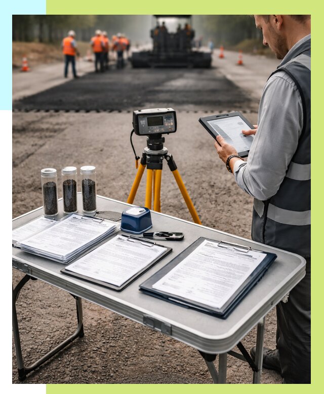 Сертификация асфальта в Сосновоборске от 25863 р. | Алешин-Ссб