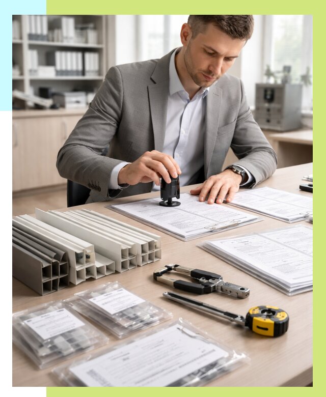 Сертификация ПВХ продукции в Сосновоборске от 8793 р., Алешин-Ссб