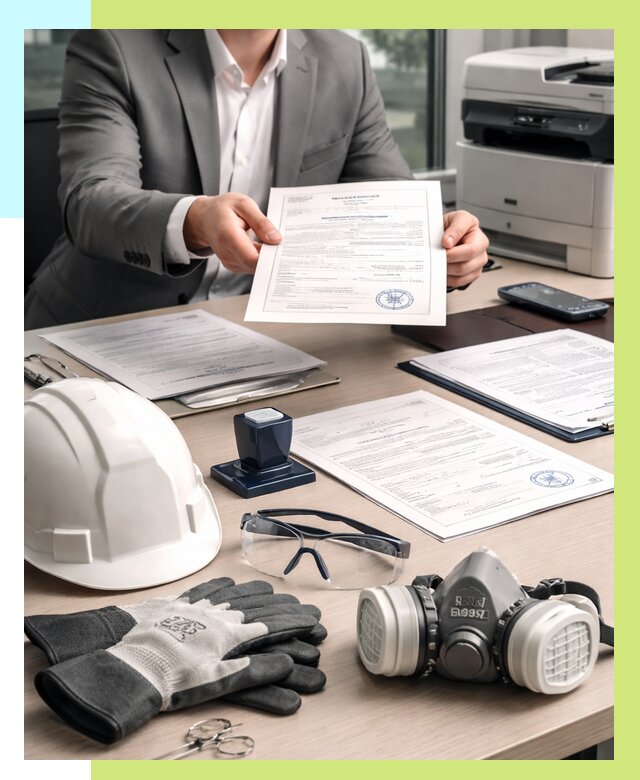 Сертификация СИЗ в Сосновоборске от 15518 р. | Алешин-Ссб оформить