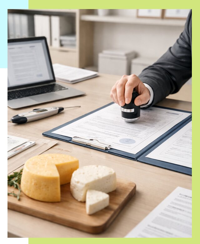 Сертификация сыров в Сосновоборске от 15518 р | Сертификат на сыр Алешин-Ссб