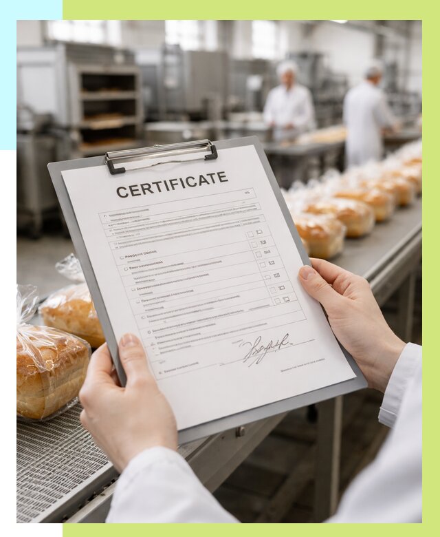 Сертификация хлеба, ТУ и декларация в Сосновоборске от 12414 р. | Алешин-Ссб