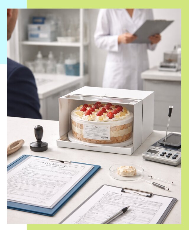 Сертификация тортов в Сосновоборске от 9311 р. заказать | Алешин-Ссб