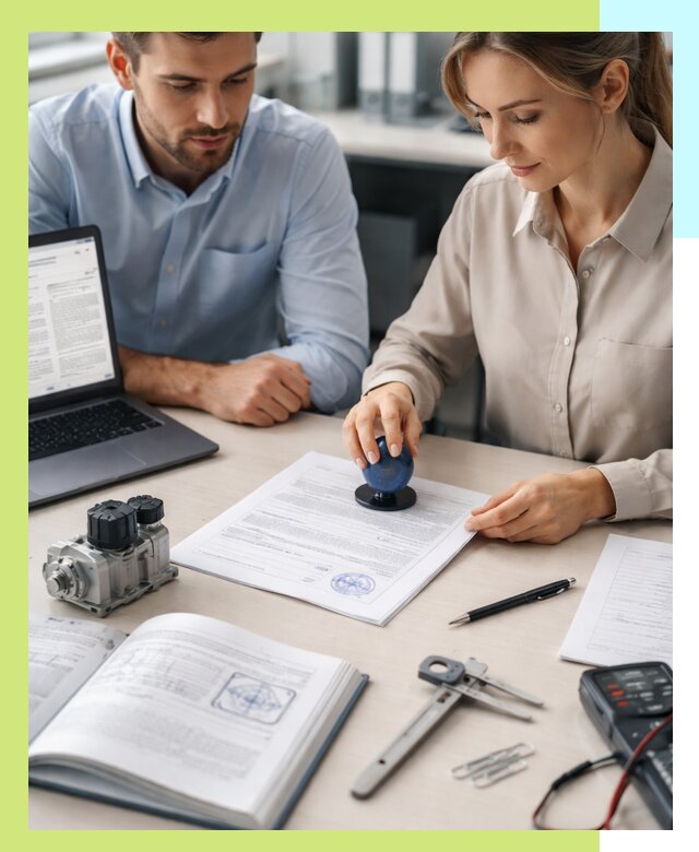 Выдача паспорта изделия и техническая экспертиза продукции в Сосновоборске