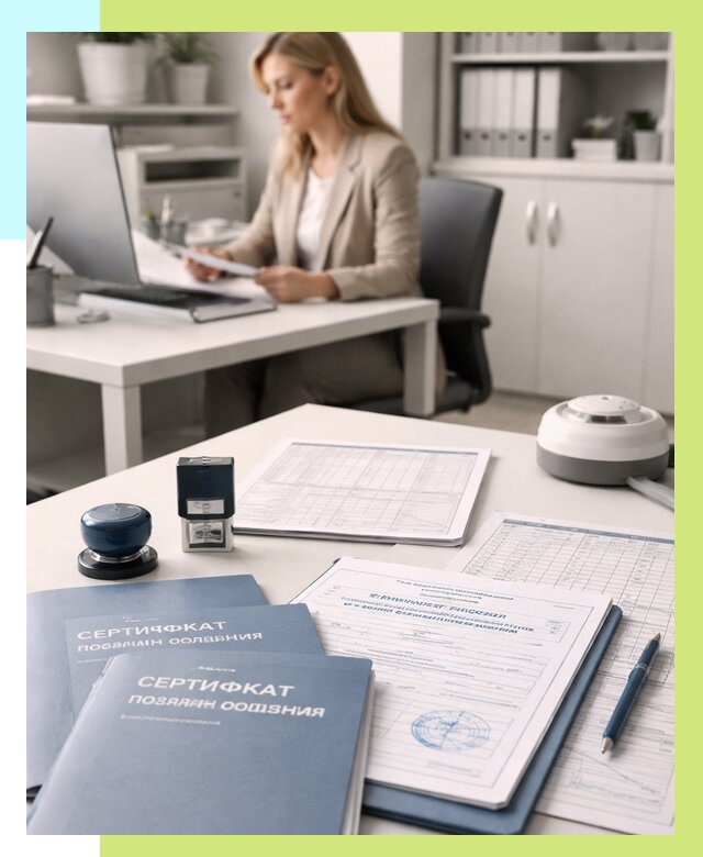 Сертификаты пожарной безопасности в Сосновоборске от 15518 р. | Алешин-Ссб