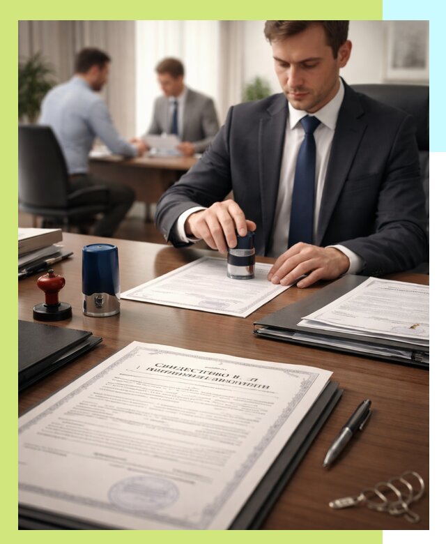 Оформление свидетельства о государственной регистрации в Сосновоборске