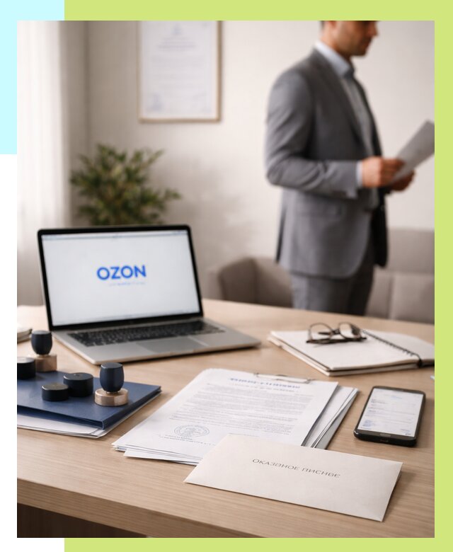 Отказное письмо для Ozon в Сосновоборске от 3621 р. | Алешин-Ссб