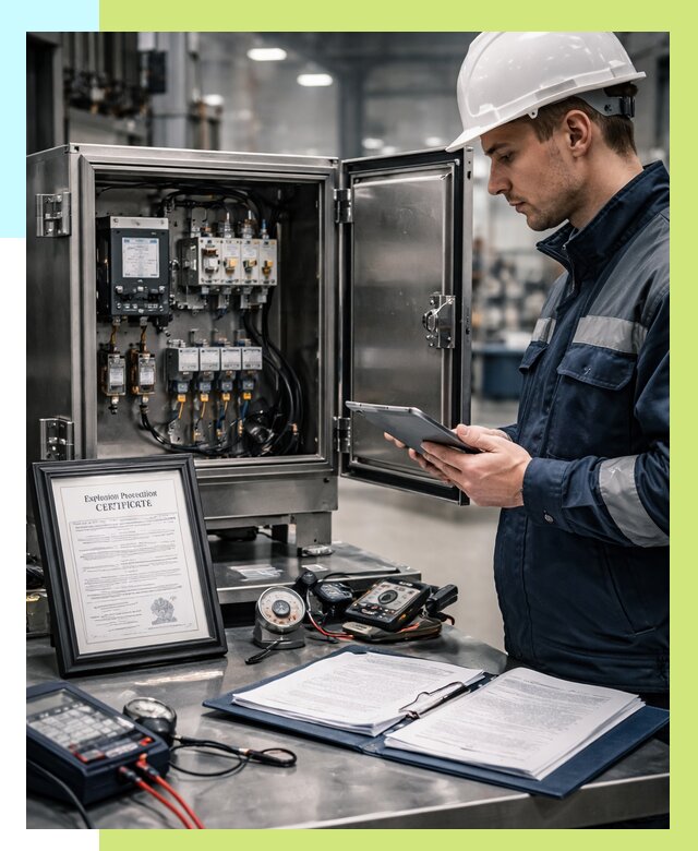 Сертификат взрывозащиты в Сосновоборске от 46553 р. | Алешин-Ссб