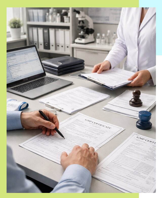 Оформление сертификата GMP в Сосновоборске для фармпроизводства