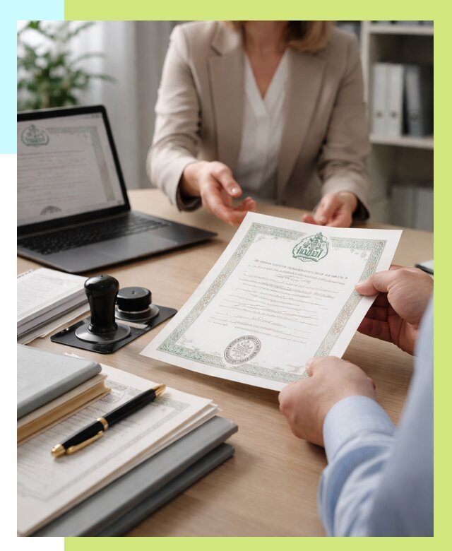 Халяль сертификат в Сосновоборске, получить от 15518 р. | Алешин-Ссб