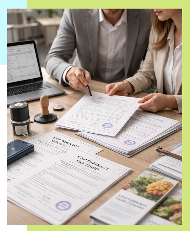 Сертификат ISO 22000 в Сосновоборске от 41380 р. под ключ | Алешин-Ссб