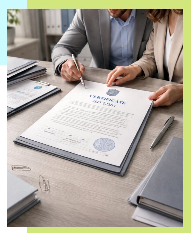 Сертификат ISO 22301 в Сосновоборске от 46553 р. | Алешин-Ссб срочно