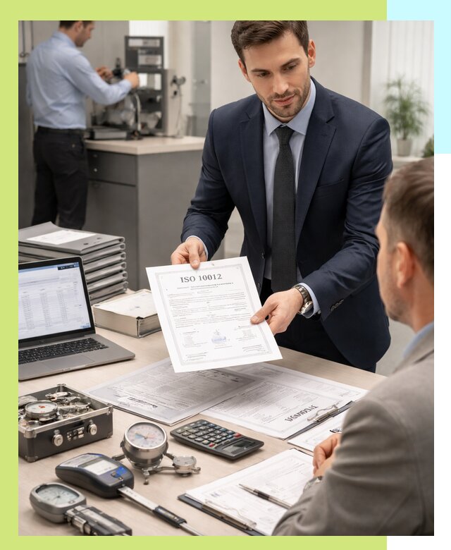 Выдача сертификата ISO 10012 по требованиям метрологии в Сосновоборске