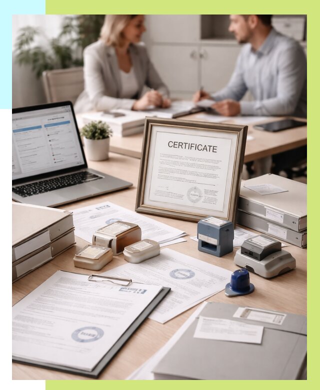 Сертификация компании в Сосновоборске от 46553 р. | Алешин-Ссб — заказ